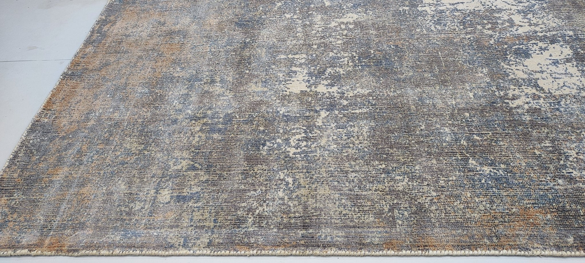 Symphony 5.3x7.9 Handwoven Brown Printed Viscose | Banana Manor Rug Factory Outlet