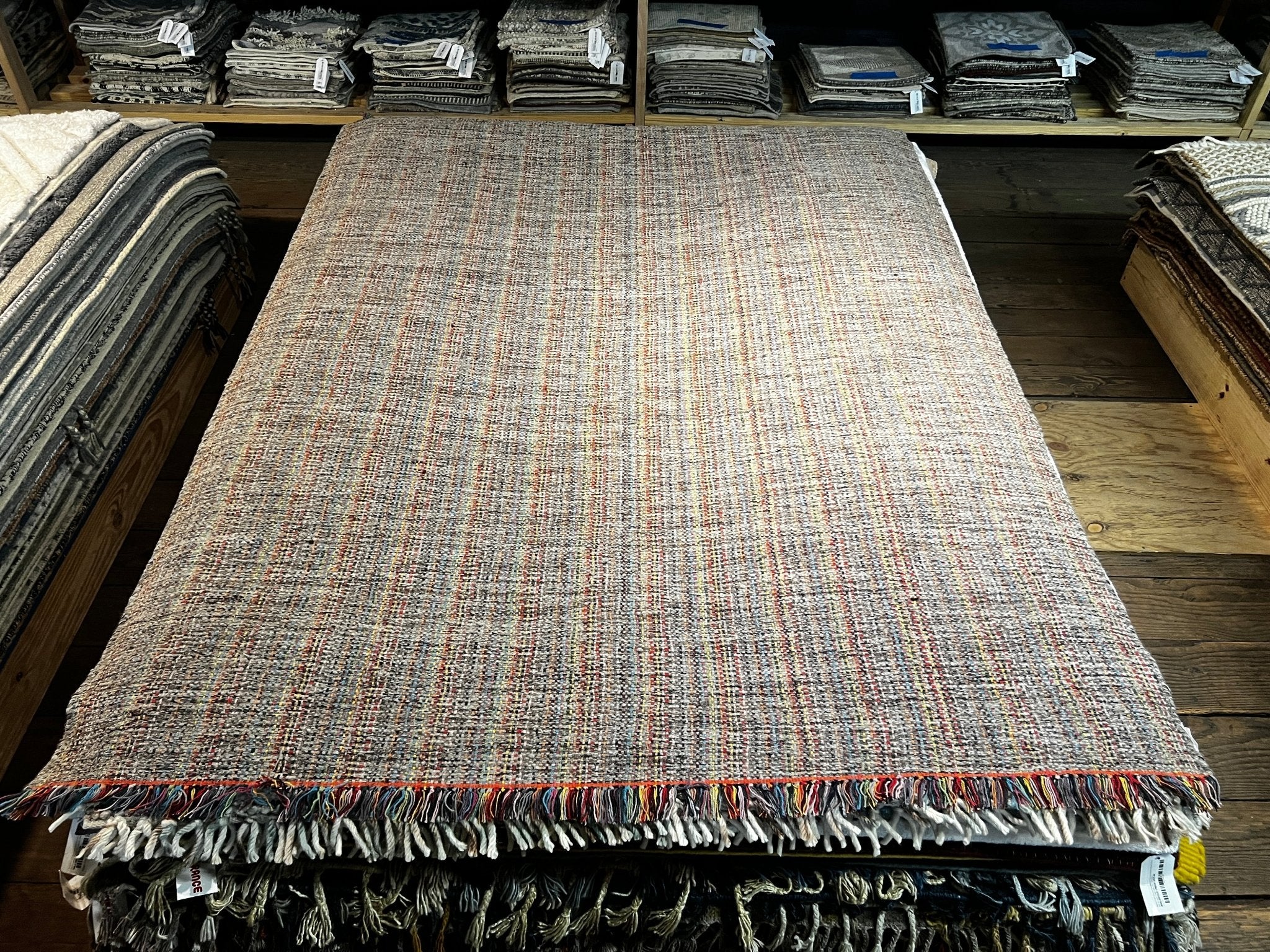 The Pool Club 5.6x8 Handwoven Natural Texture | Banana Manor Rug Factory Outlet