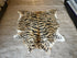 Tiger Print Cowhide Rug | Banana Manor Rug Company