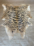 Tiger Print Cowhide Rug | Banana Manor Rug Company