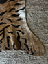 Tiger Print Cowhide Rug | Banana Manor Rug Company