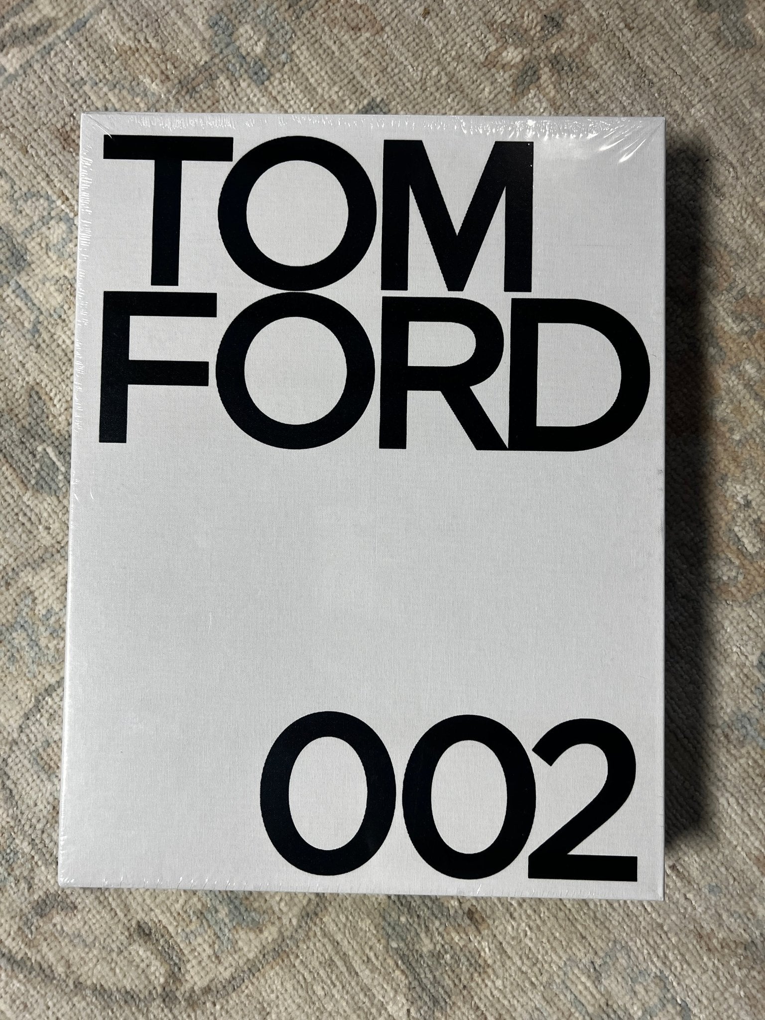 Tom Ford 002 Iconic Fashion Designer Coffee Table Book – Banana Manor Rug  Factory Outlet