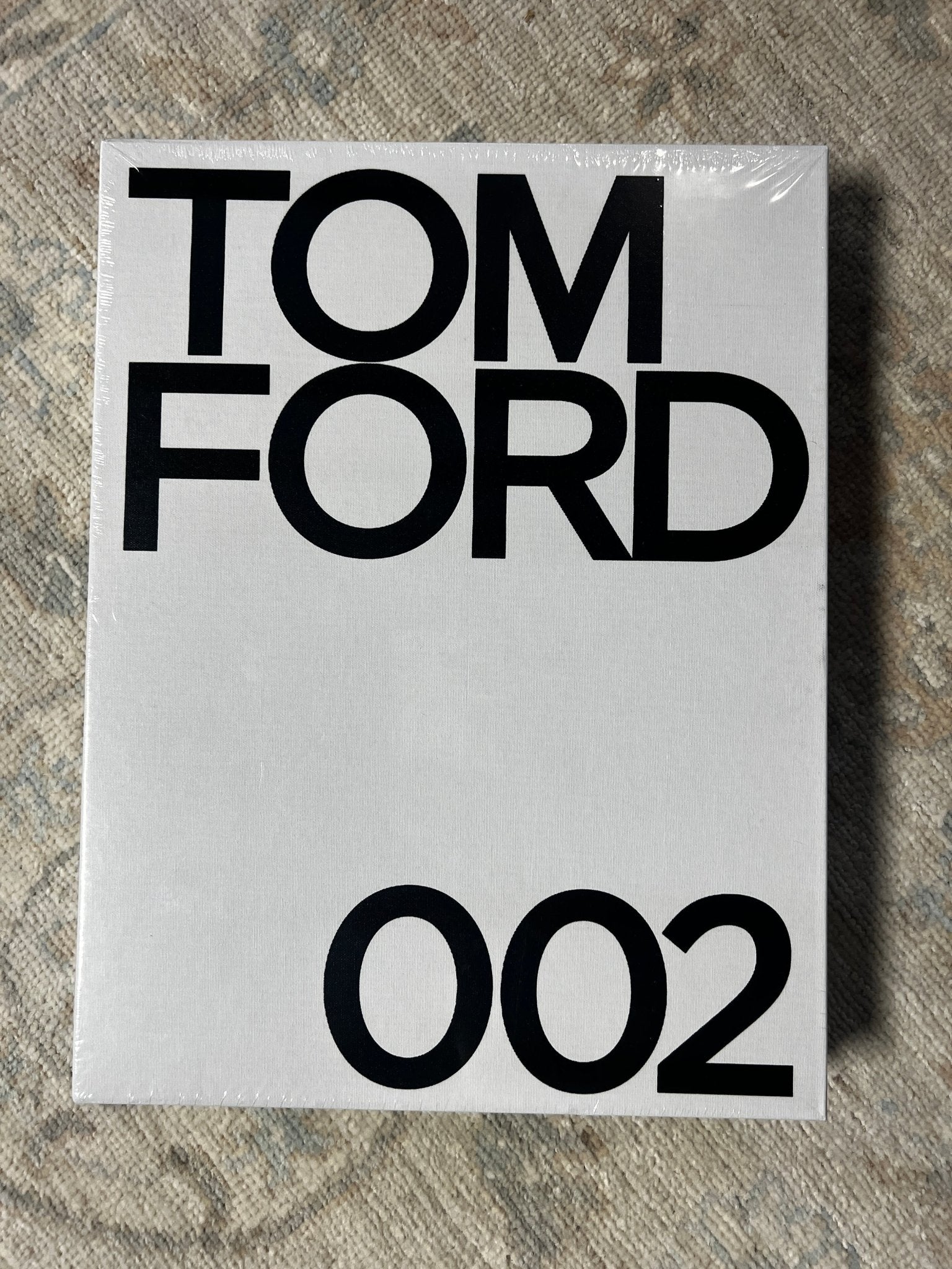 Tom Ford 002 Iconic Fashion Designer Coffee Table Book | Banana Manor Rug Company