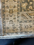 Vintage 6.1x9.11 Green and Beige Turkish Oushak | Banana Manor Rug Factory Outlet