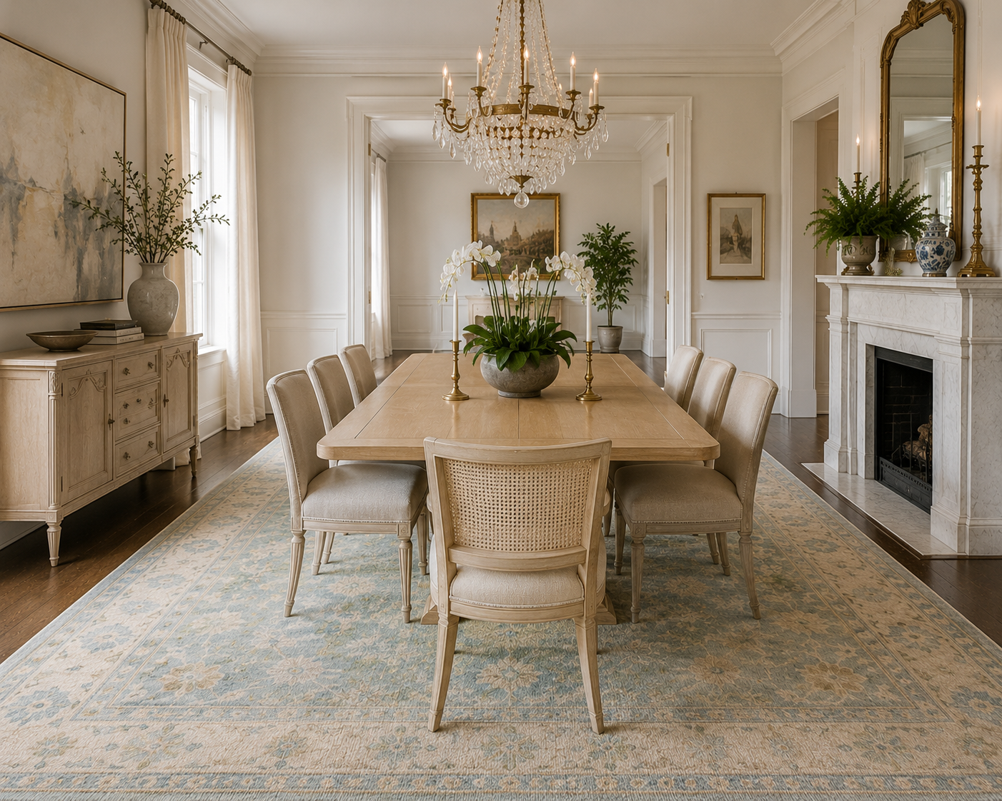 Whitewashed Oushaks