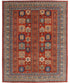 Jessica Swinney 11.11x14.8 Multi-Colored Hand-Knotted Humna Rug