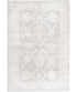 Maryann Forrester 3.3x4.9 Ivory and Brown Hand-Knotted Farhan Rug