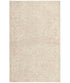 Arlene Fowler 3.3x4.9 Cream and Pink Hand-Knotted Farhan Rug