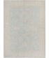 Lena Dunham 4.10x6.8 Blue and Ivory Hand-Knotted Farhan Rug