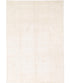 Dale Dickey 8.8x12.2 Ivory and Pink Hand-Knotted Oushak Rug