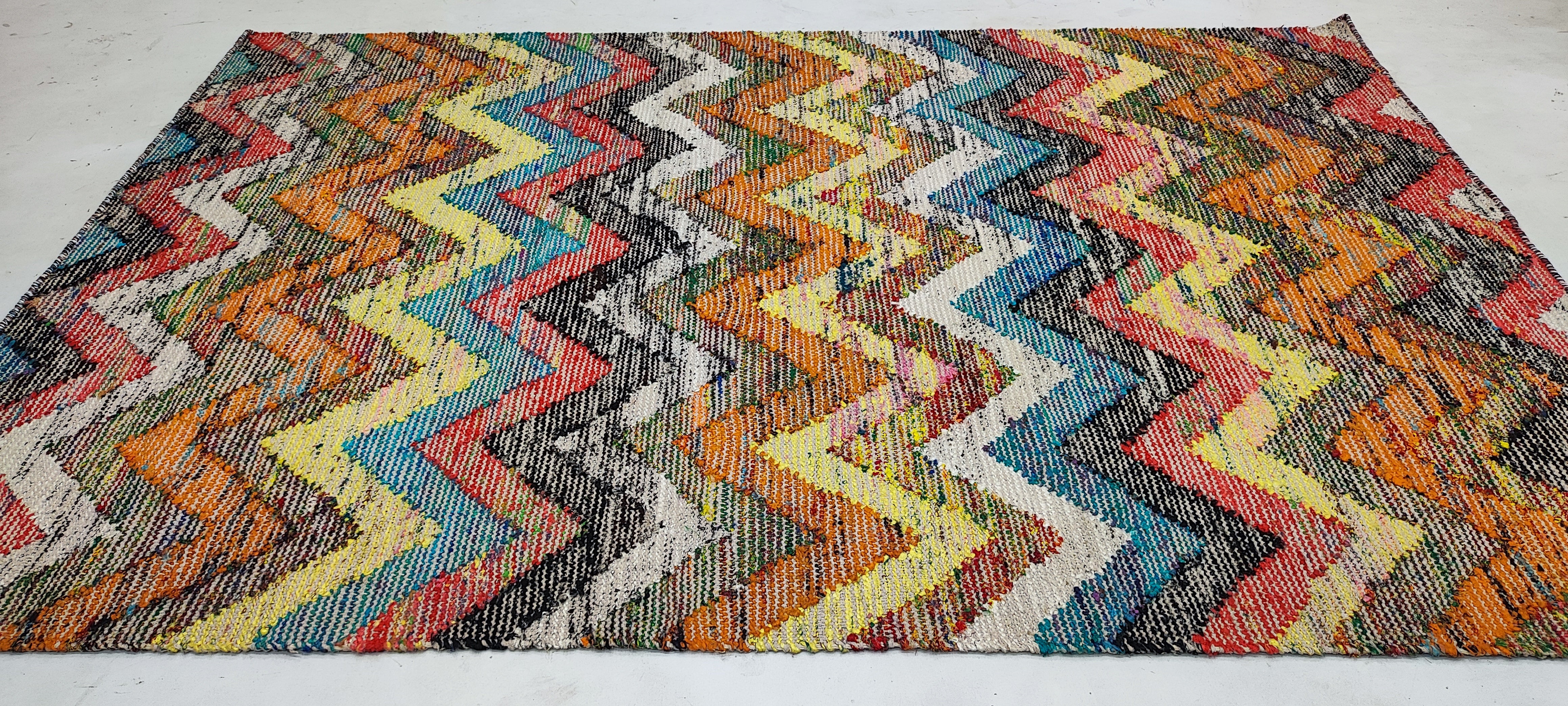 Hand-woven Durrie Rug (Multiple sizes & colors)