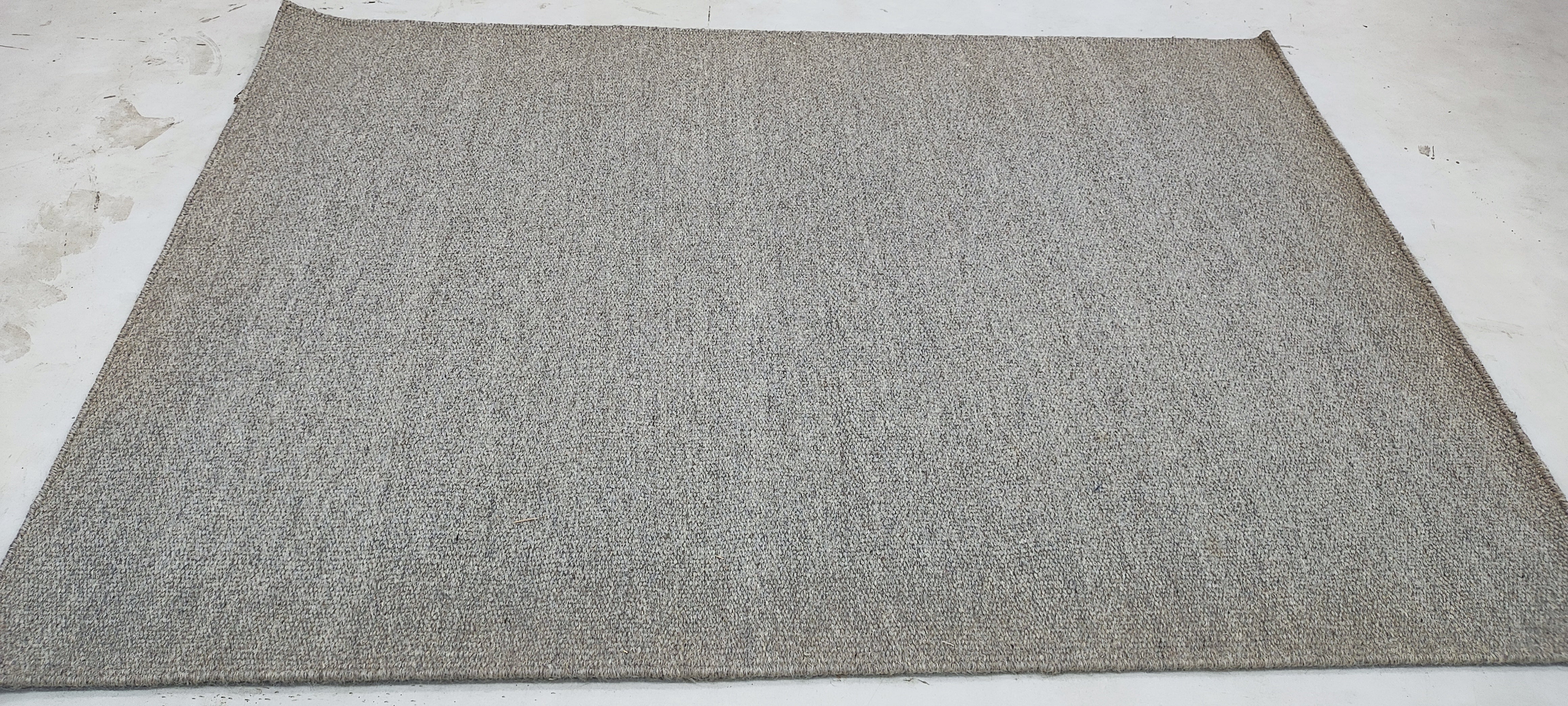 Khaby 4x6 Hand-Woven Durrie Grey