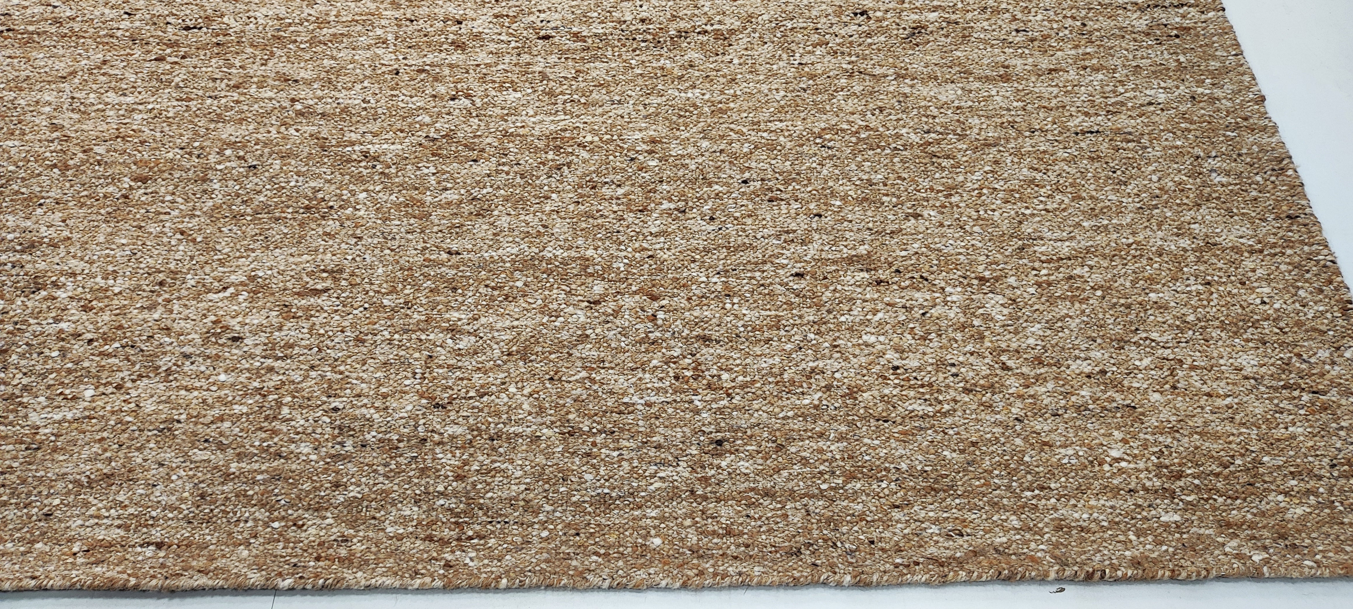 Eddie 8x10 Hand-Woven Textured Modern Beige