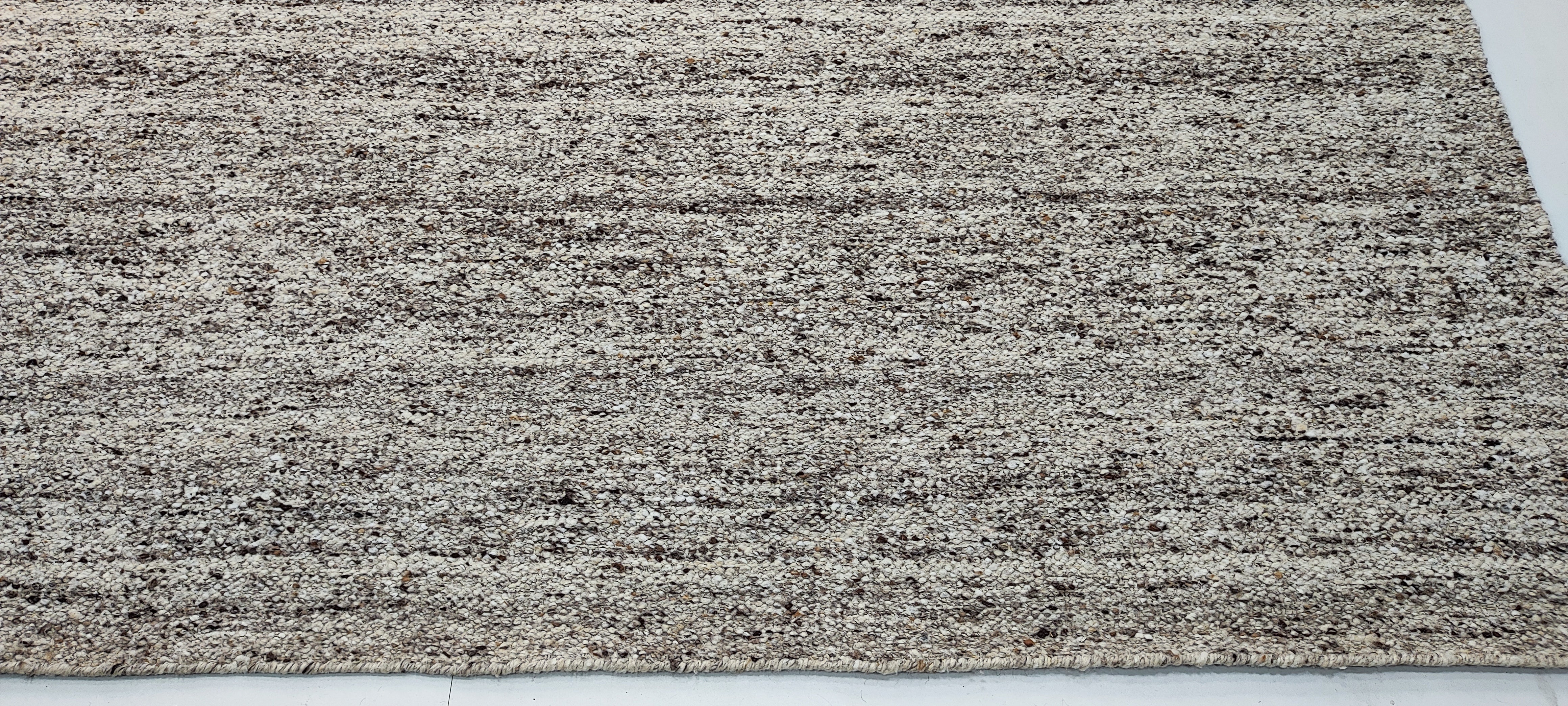 Meade 8x10 Hand-Woven Textured Modern Natural