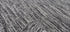 James Chick 8x10 Hand-Woven Durrie Textured Black and Charcoal