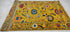 Sonja Morgan 4.3x6.3 Hand-Knotted Oushak Yellow