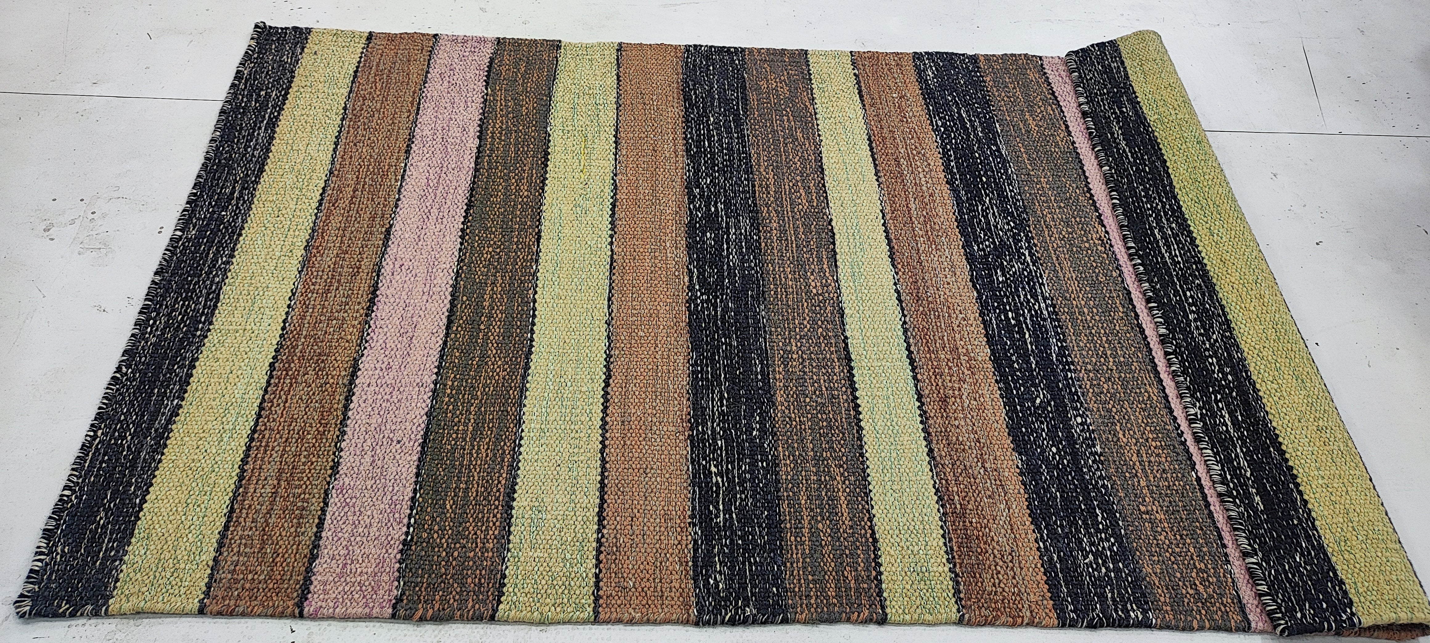 Greg Mottola 3x5 Hand-woven Durrie Rug (Multiple Styles)