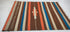 Michael Hitchcock 4x6 Striped Hand-woven Durrie Rug (Multiple Colors)