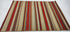 Michael Hitchcock 4x6 Striped Hand-woven Durrie Rug (Multiple Colors)