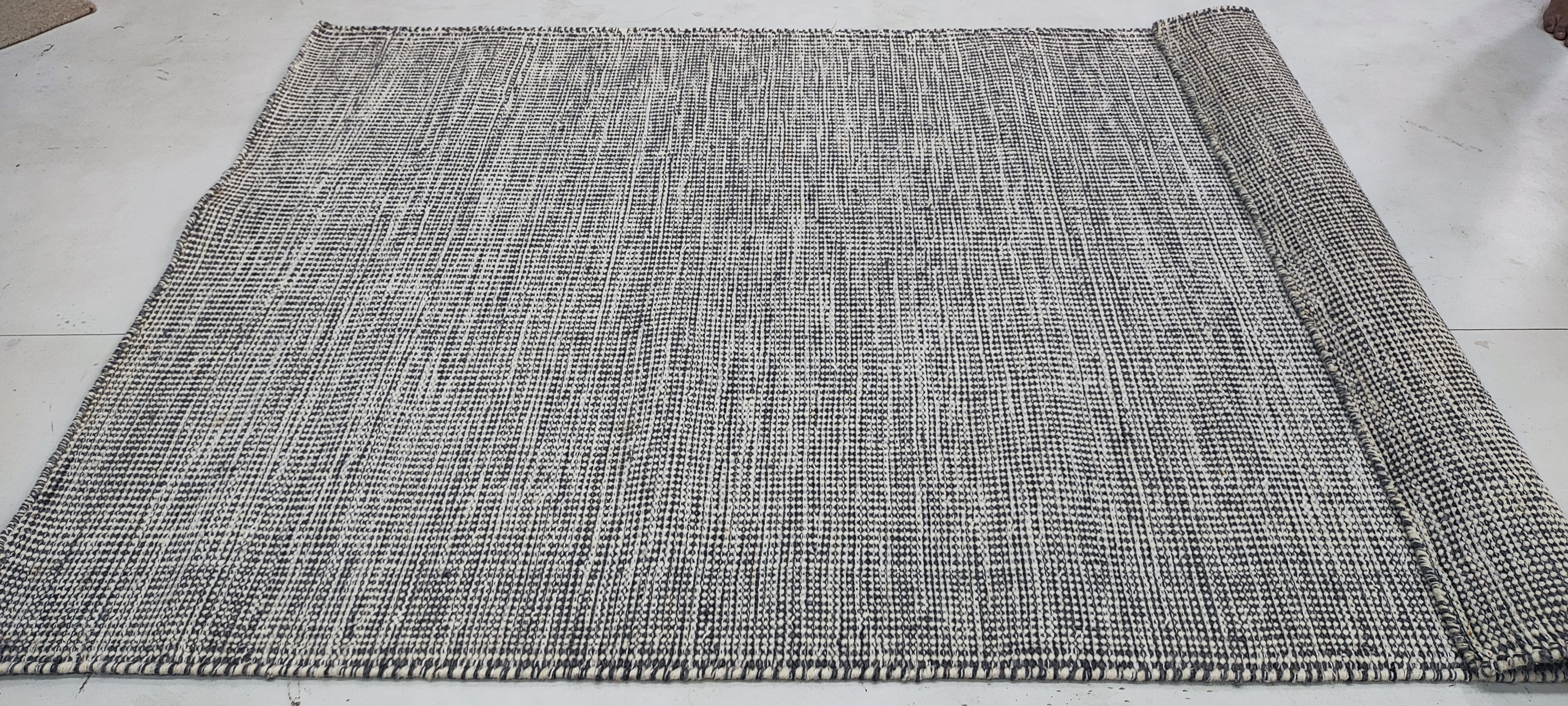 Noah 6.6x9.6 Hand-woven Durrie Rug (Multiple Colors)