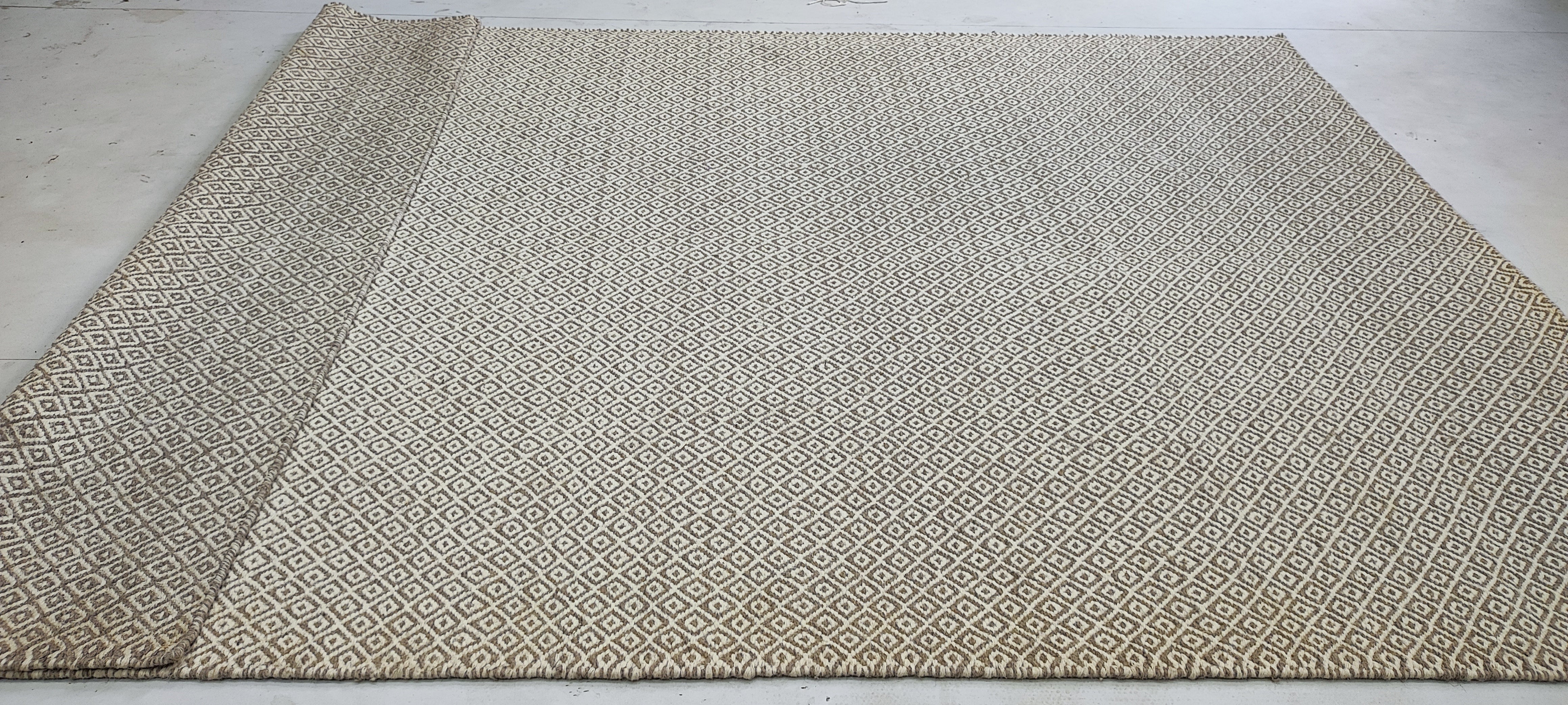 Noah 6.6x9.6 Hand-woven Durrie Rug (Multiple Colors)