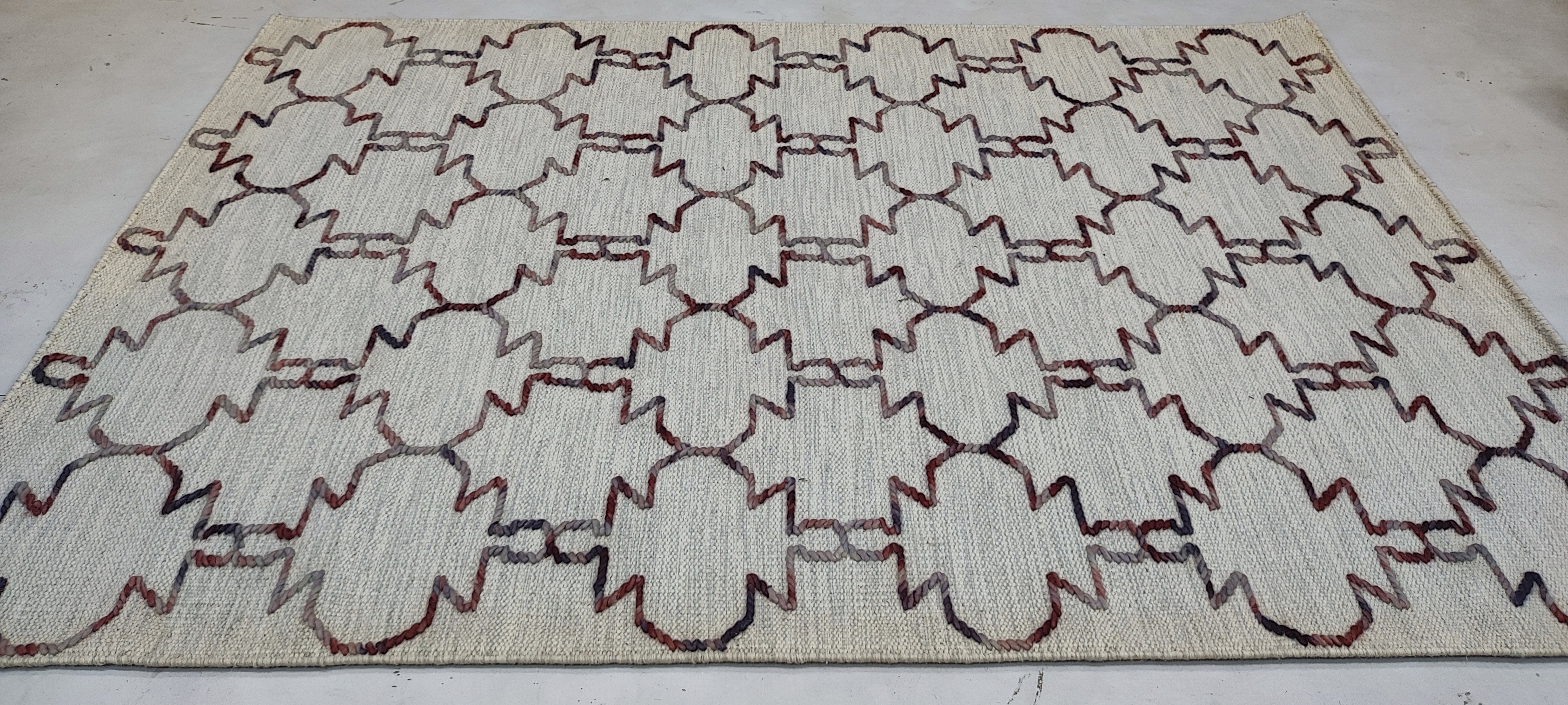 Nathan Mitchell Hand-woven Durrie Rug (Multiple Colors & Sizes)