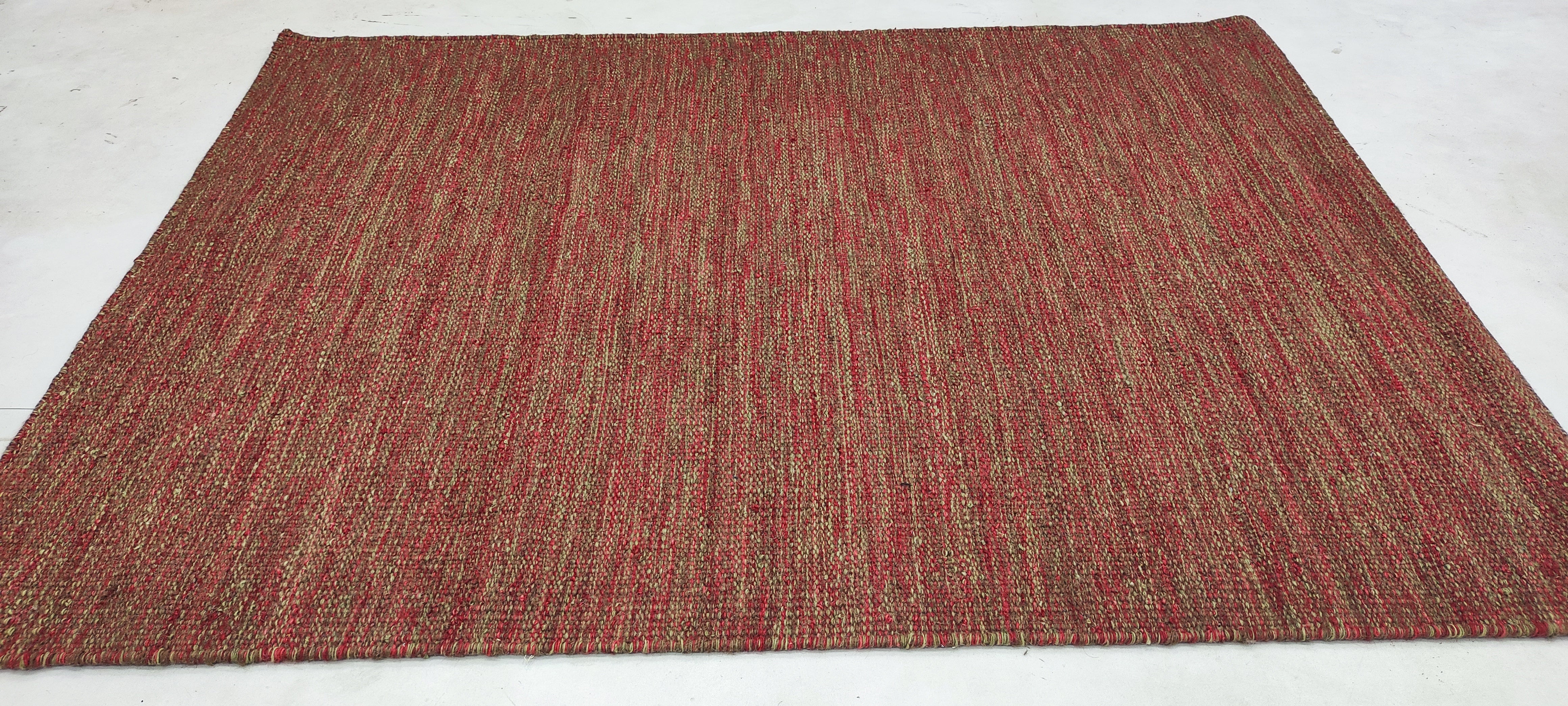 Nathan Mitchell Hand-woven Durrie Rug (Multiple Colors & Sizes)