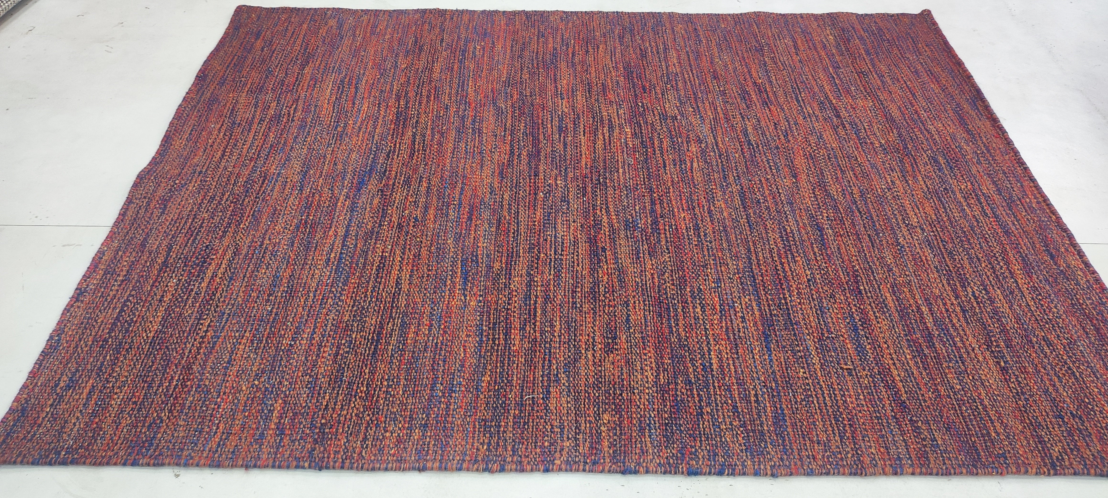 Abraham Lim 4x5.9 Handwoven Durrie (Multiple Colors)