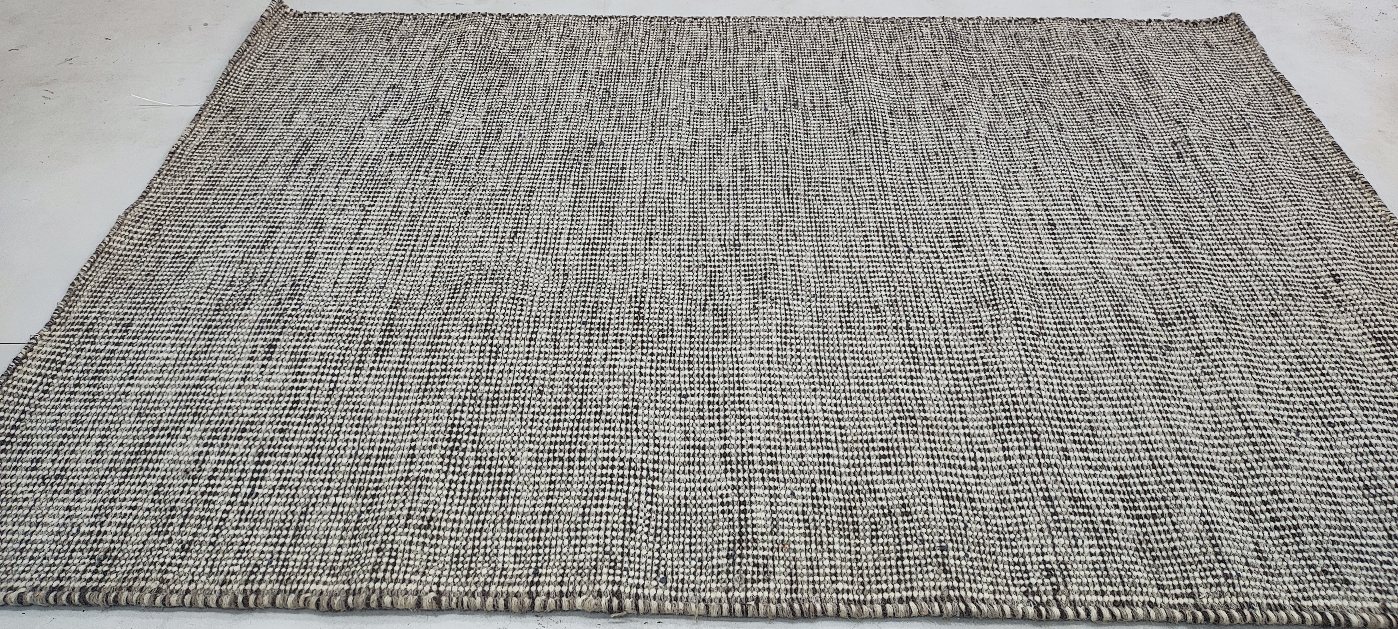 Jim Beaver 4x5.9 Hand-woven Durrie Rug (Multiple Colors)