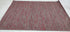 NAME 4x5.9 Red and Hand-woven Durrie Rug