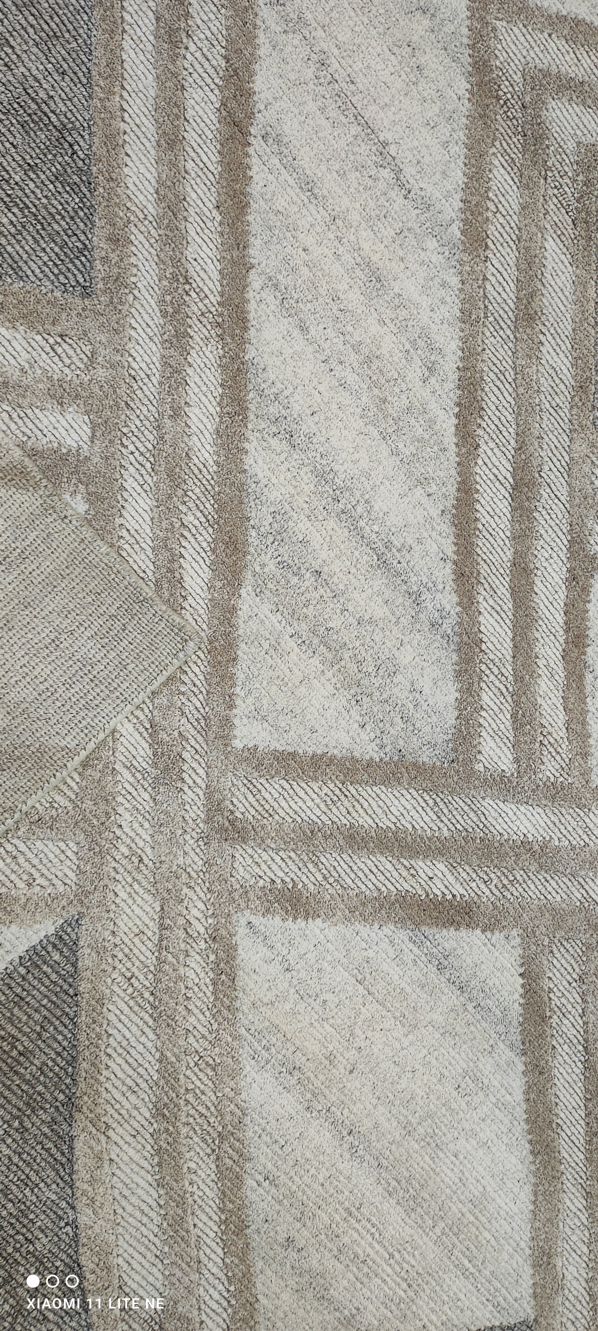 Nico 9x11.9 Hand-Knotted Modern Loop Cut Rug