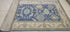 Dr. Wendy Chin 5.3x8 Blue Hand-Knotted Oushak
