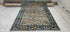 Chanelle Harquail-Ivsak 5.6x7.6 Blue Hand-Knotted Oushak