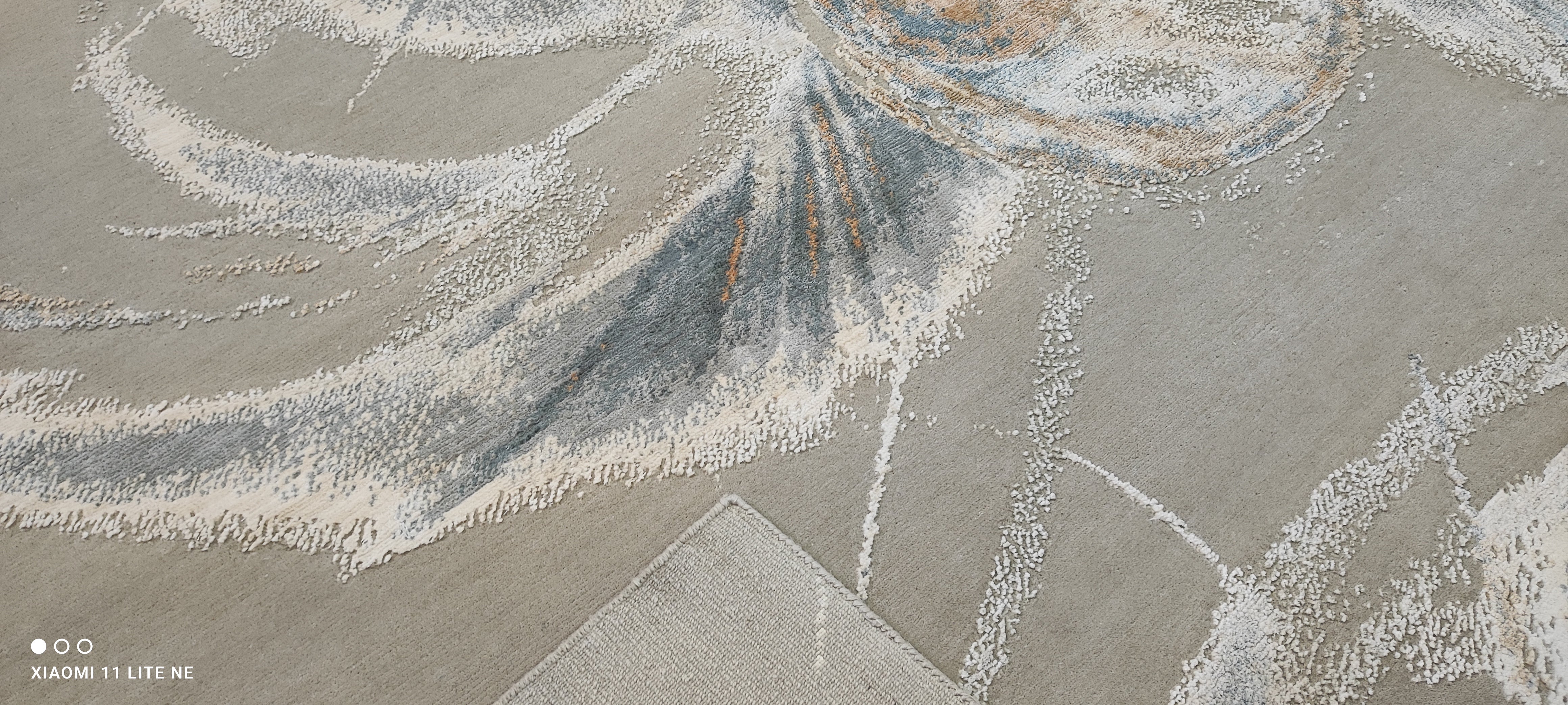 Rogers Madison 8.6x10 Grey Hand-Knotted Modern Abstract Rug