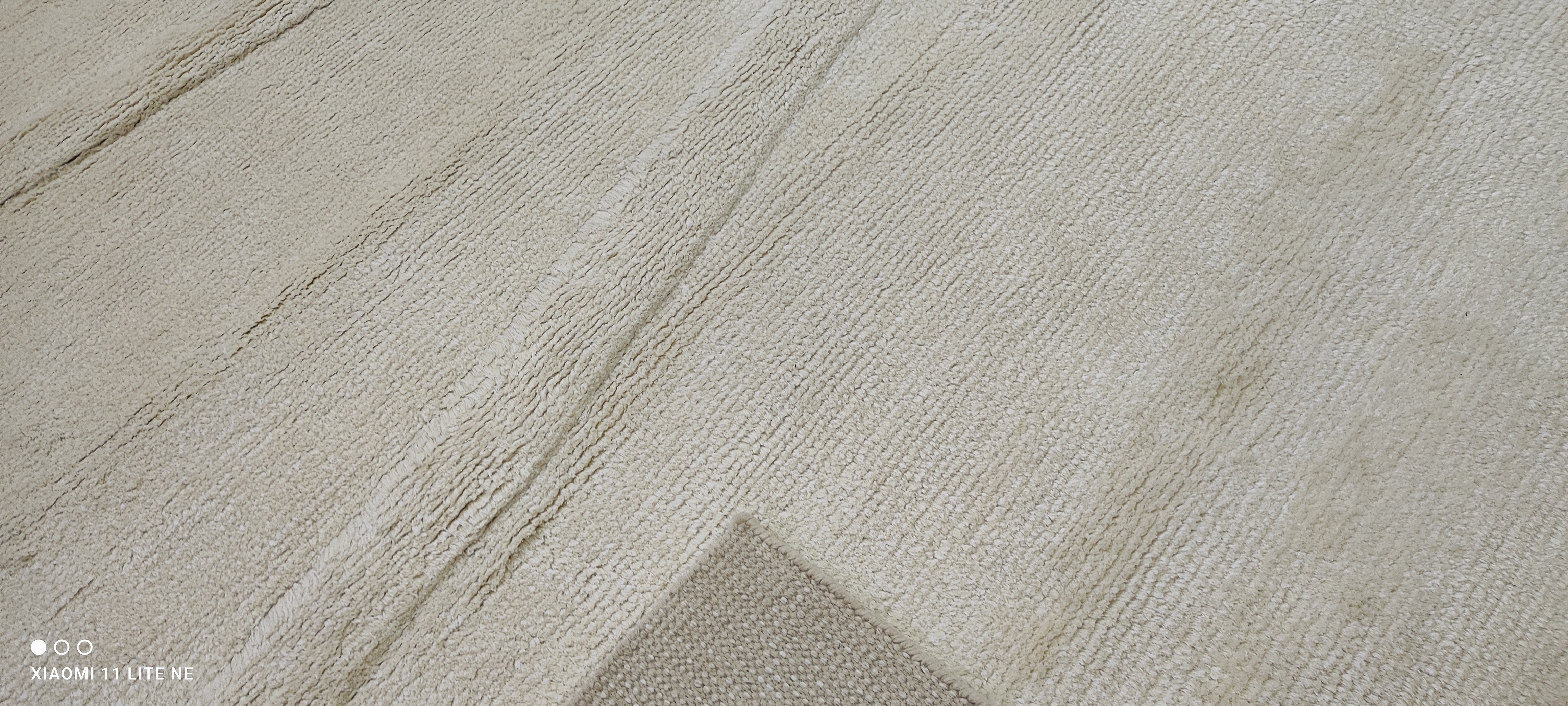 Keith Hunter Jesperson 8.3x10 Cream Hand-Knotted Modern Rug