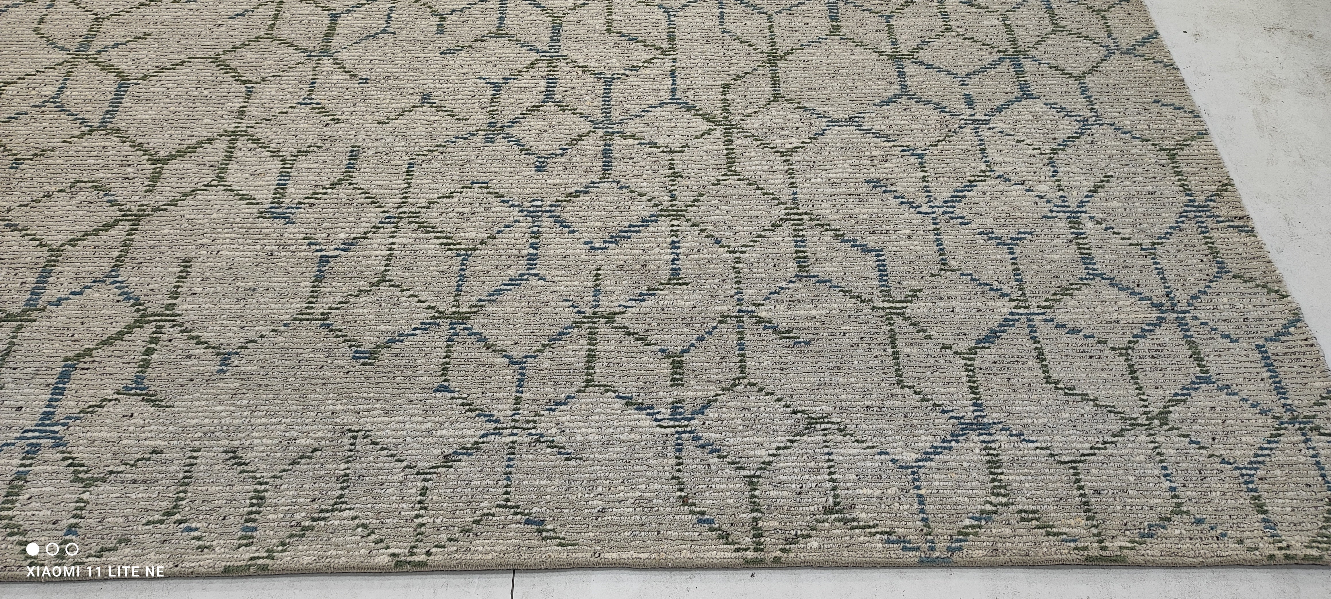 D.A. Craig Calloway 8x10 Grey Hand-Knotted Modern Rug