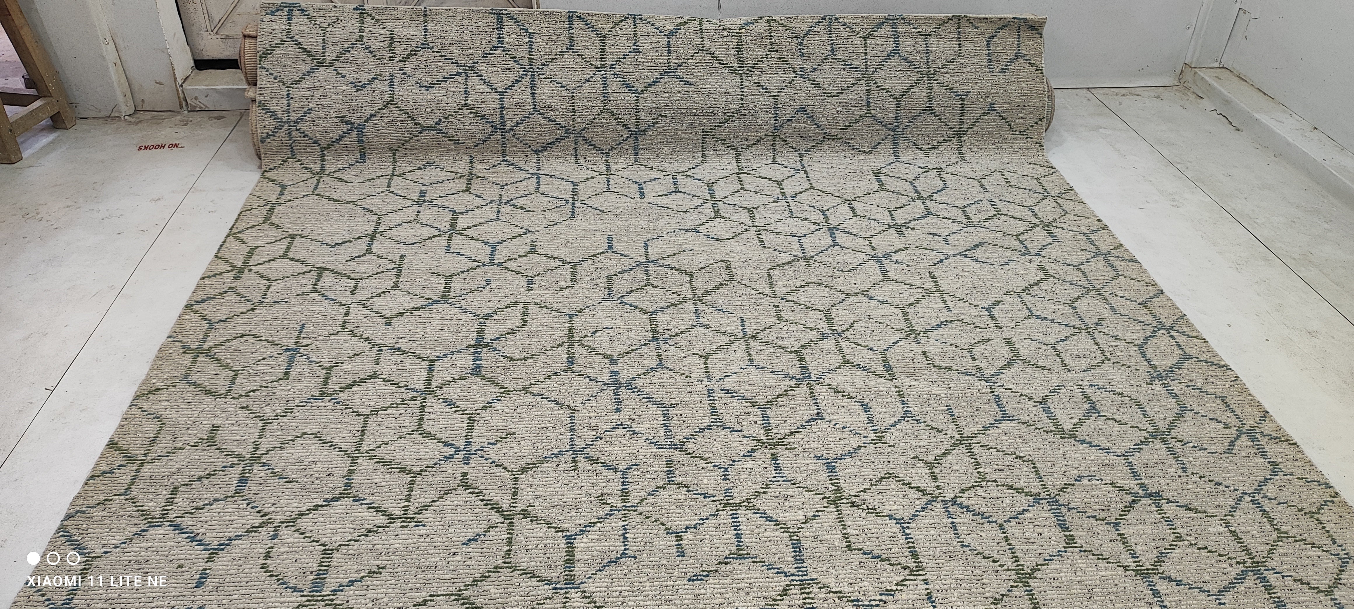 D.A. Craig Calloway 8x10 Grey Hand-Knotted Modern Rug
