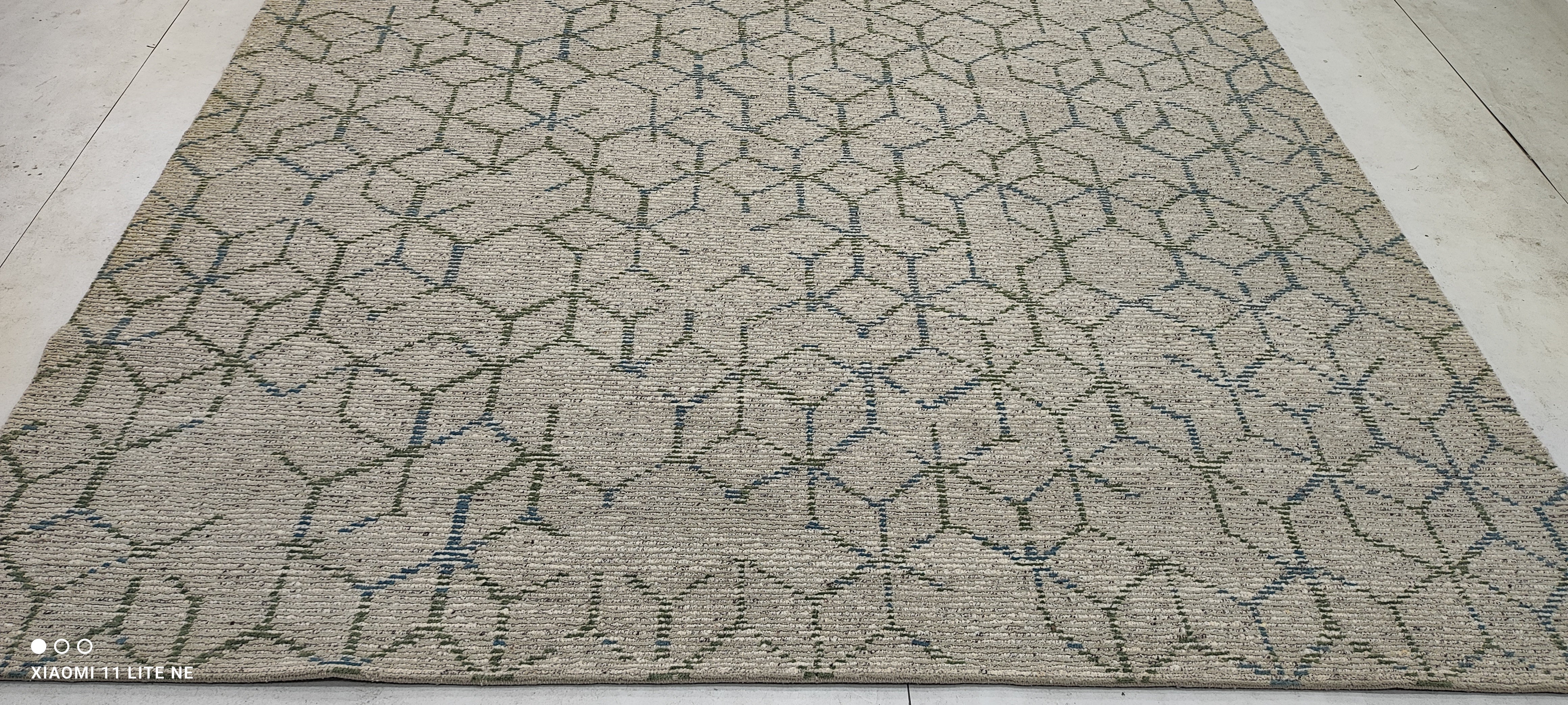 D.A. Craig Calloway 8x10 Grey Hand-Knotted Modern Rug