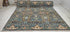 Eva/Eve 8x8 Grey and Green Hand-Knotted Oushak