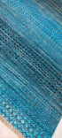 Philip Granger 8x10 Blue Hand-Knotted Grass Style Rug