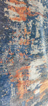 Ashton McBride 7.9x9.9 Blue Hand-Knotted Modern Rug