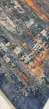 Ashton McBride 7.9x9.9 Blue Hand-Knotted Modern Rug