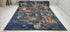 Ashton McBride 7.9x9.9 Blue Hand-Knotted Modern Rug