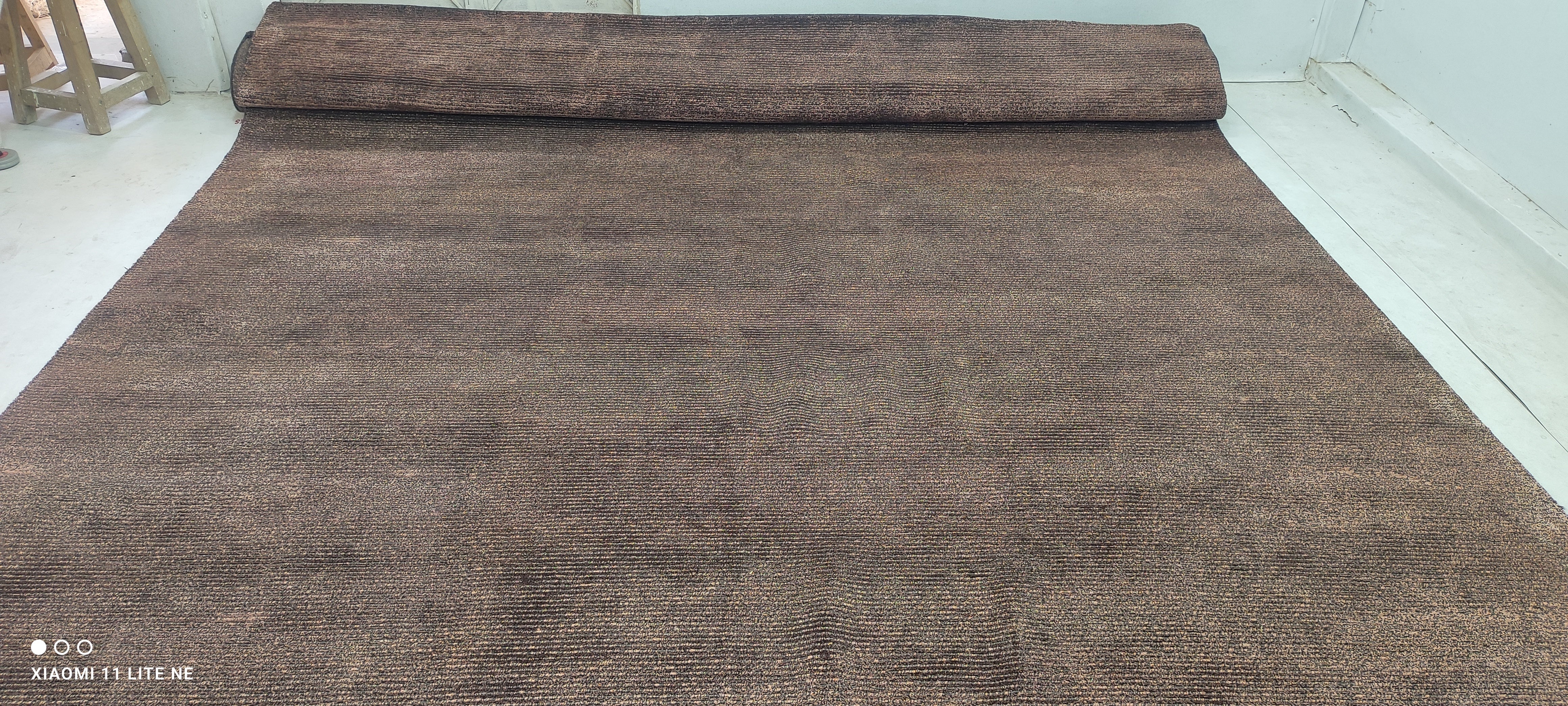 Patrick Gilmore 10x13.9 Brown Hand-Knotted Modern Rug