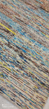 Carl O'Neill 5x7.9 Colorful Hand-Knotted Modern Rug