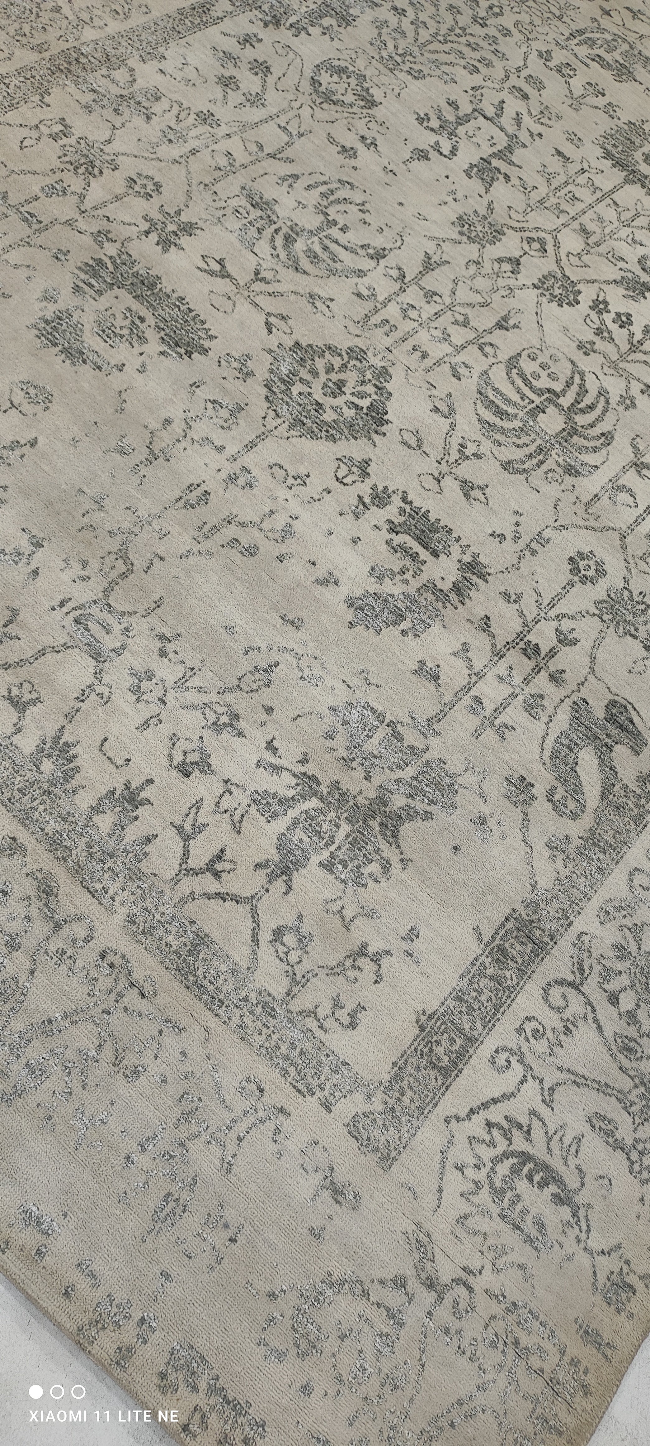 Shane 6x9 Grey Hand-Knotted Modern Abstract Rug