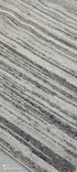 Aven Jones 10.3x14.3 Grey Handwoven Modern Rug