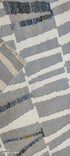 Nate Mitchell 9.3x11.6 Grey Handwoven Modern Rug