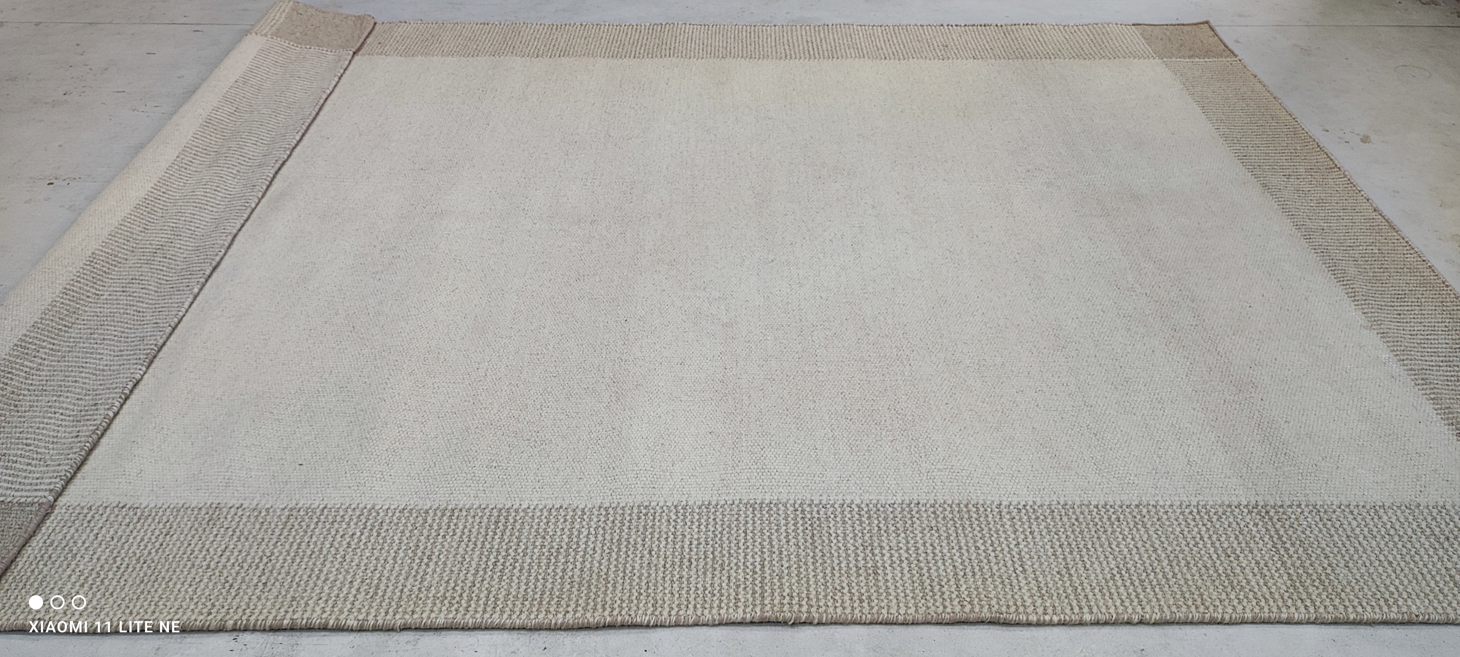 James Clarke 6x9 Grey Handwoven Modern Rug