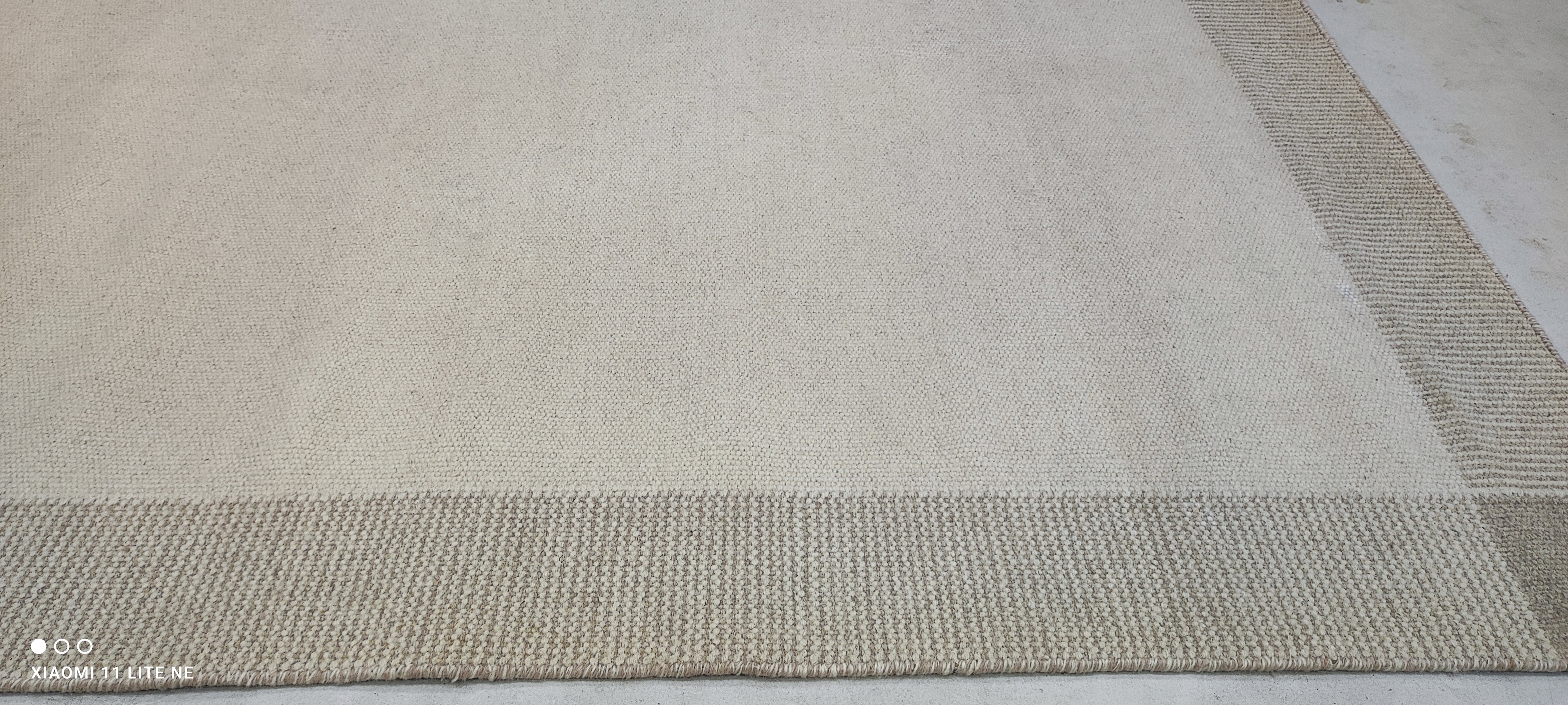 James Clarke 6x9 Grey Handwoven Modern Rug
